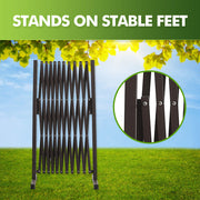 Expandable Metal Barrier Gate for Indoor or Outdoor Use