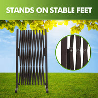 Expandable Metal Barrier Gate for Indoor or Outdoor Use