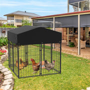 Galvanised Steel Pet Enclosure with Oxford Cover – 3 Sizes