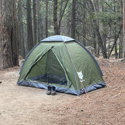 Night Cat Backpacking Tent for One 1 to 2 Persons Lightweight Waterproof Camping Hiking Tent for Adults Kids Scouts Easy Setup Single Layer 2.2x1.2m