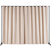 301 × 240 cm Rolling Curtain Room Divider – 2 In-Stock Colours