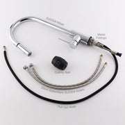 Chrome 2-Mode Pull-Out Kitchen & Laundry Mixer Tap
