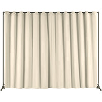 301 × 240 cm Rolling Curtain Room Divider – 2 In-Stock Colours