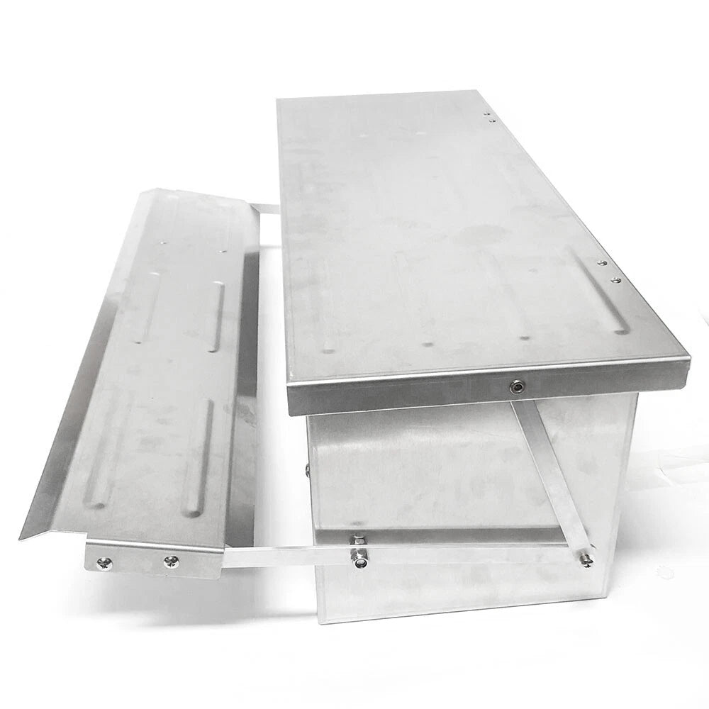 Automatic Treadle Chicken Feeder – Galvanised, 8.2 L