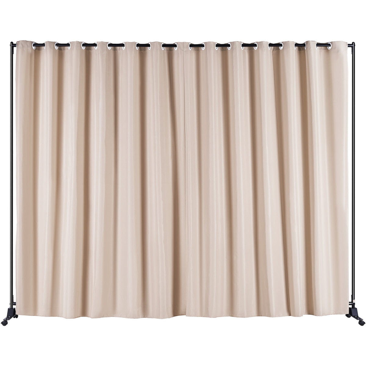 301 × 240 cm Rolling Curtain Room Divider – 2 In-Stock Colours