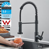 Kitchen Sink Mixer Taps Pull Out Laundry 360° Swivel Faucet Tap Black AU