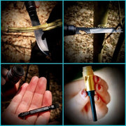 Adjustable Aluminium Trekking Pole with Compass, Whistle & Tool Tips