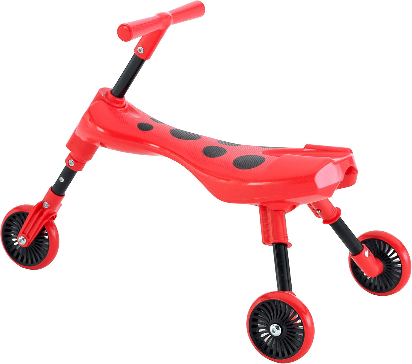 Scuttlebug Beetle Three-Wheel Ride-On Tricycle for Toddlers 1–3 Years – Red & Black