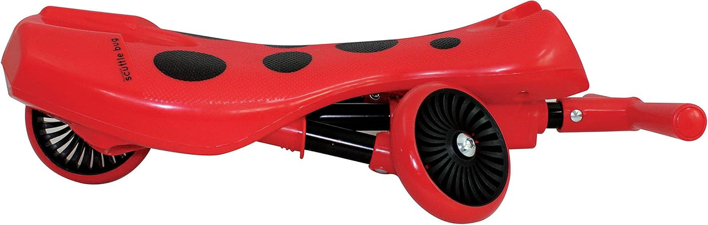 Scuttlebug Beetle Three-Wheel Ride-On Tricycle for Toddlers 1–3 Years – Red & Black