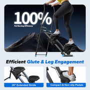 Foldable Vertical Climber Full-Body Cardio Exercise Machine