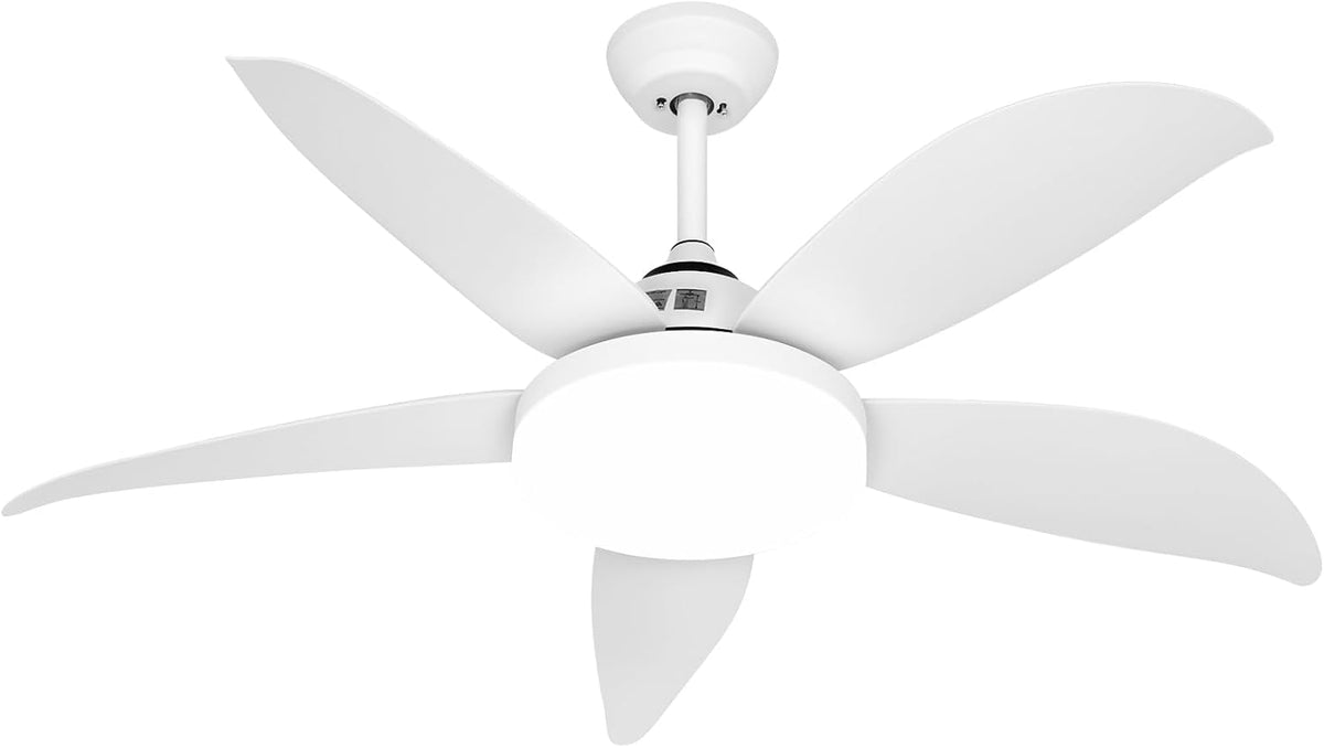 52-Inch Smart RGB Ceiling Fan with 6 Speeds & Reversible DC Motor