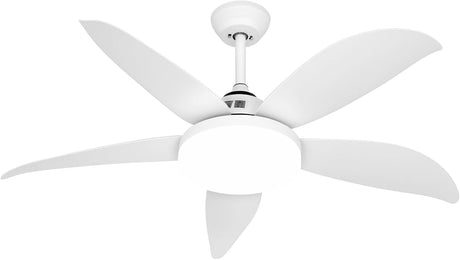 52-Inch Smart RGB Ceiling Fan with 6 Speeds & Reversible DC Motor