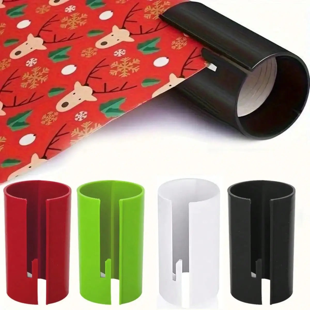 Portable Wrapping Paper Cutter – Safe Sliding Gift Wrap Paper Trimmer
