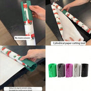 Portable Wrapping Paper Cutter – Safe Sliding Gift Wrap Paper Trimmer