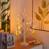 Remove the bottom USB + battery dual-purpose bright 8 hanging small flower eggs / Warm Light