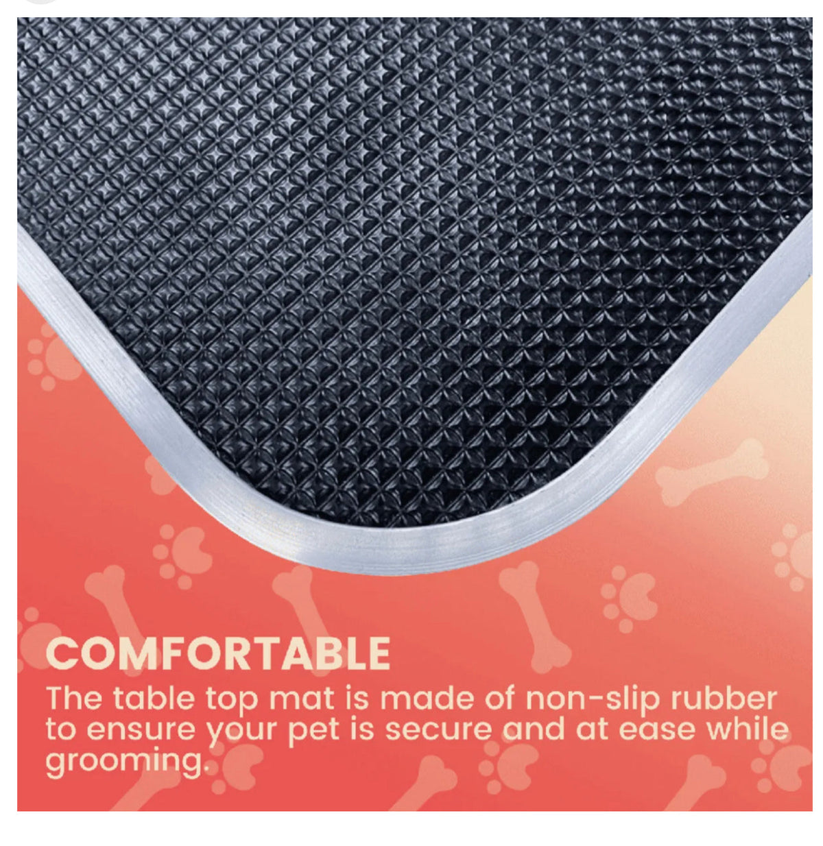 Foldable Pet Grooming Table with Adjustable Arm