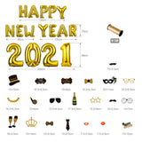 Happy New Year 2021 Balloon Decorations Set