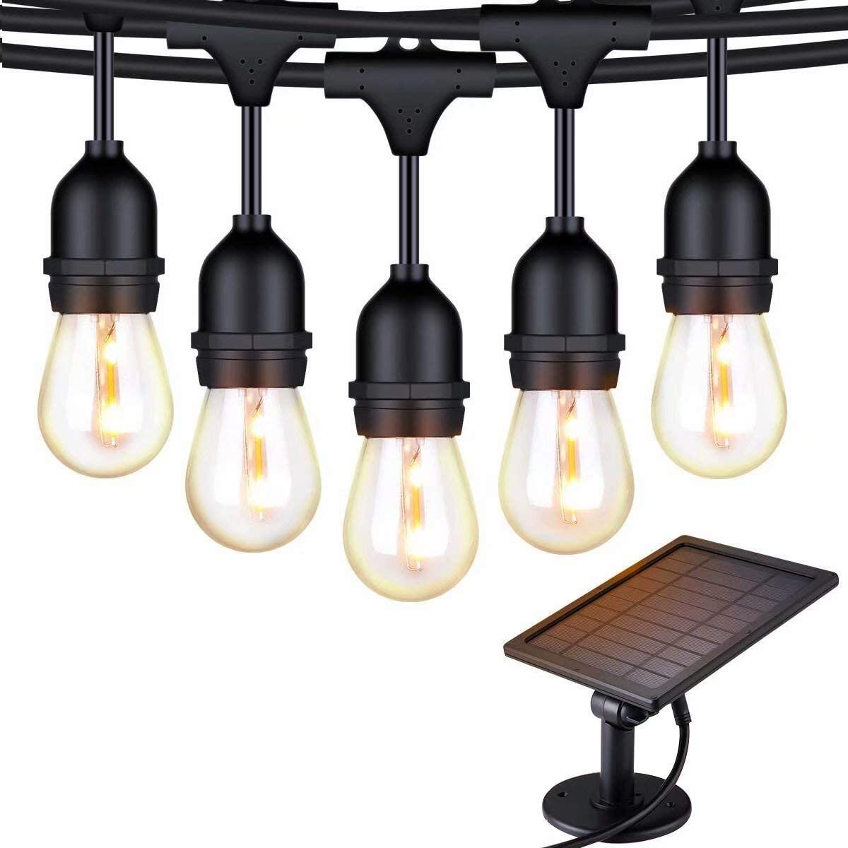 Solar String Lights-15 Globes