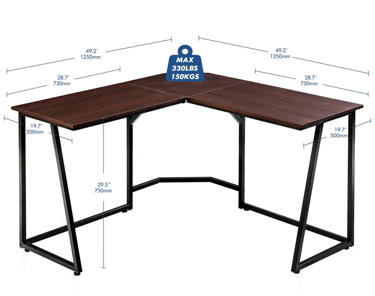 Modern L-Shaped Desk