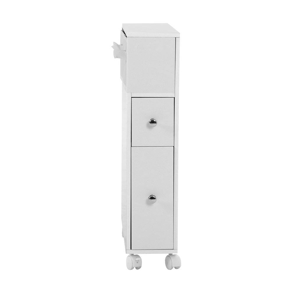 70 cm Slim Rolling Bathroom Storage Caddy