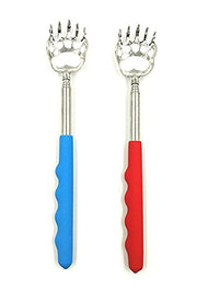 Telescopic Back Scratcher & Bottle Opener – Red/Blue 2 Pack