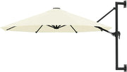 300 cm Wall-Mounted Parasol – Sand