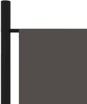 300 × 180 cm 6-Panel Fabric Room Divider – Anthracite