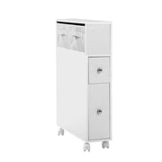 70 cm Slim Rolling Bathroom Storage Caddy