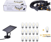 Solar String Lights-15 Globes