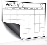 Magnetic Refrigerator Calendar
