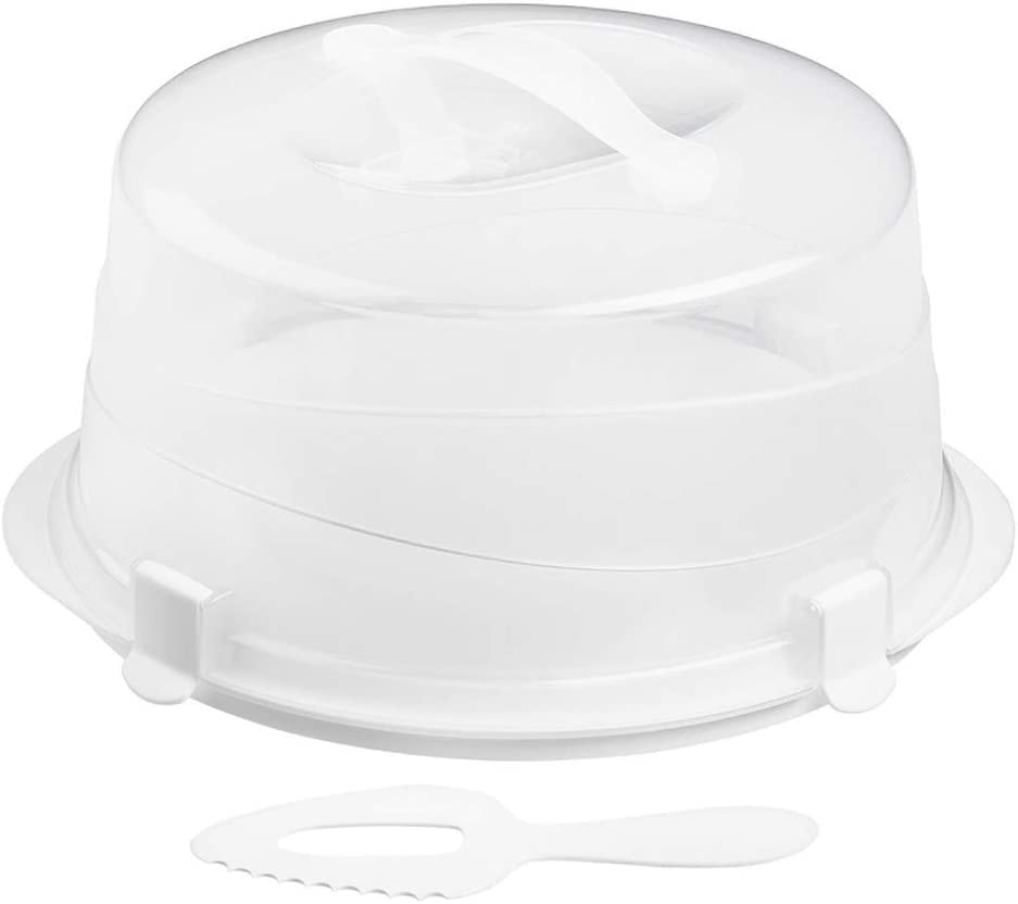 Enter Tainers Airtight Cake Carrier, Transparent