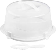 Enter Tainers Airtight Cake Carrier, Transparent
