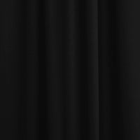 10 feet x 8 feet Polyester Backdrop Drapes Curtains Panels with Rod Pockets - Wedding Ceremony Party Home Window Decorations - Black (DRAPE-5X8-BLACK)