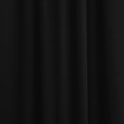 10 feet x 8 feet Polyester Backdrop Drapes Curtains Panels with Rod Pockets - Wedding Ceremony Party Home Window Decorations - Black (DRAPE-5X8-BLACK)