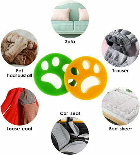 Reusable Pet-Hair Laundry Catchers – 2 Pack