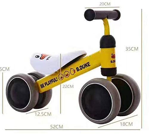 Baby Balance Bike Children Walker Toddler Ride On No Pedal Push Bicycle