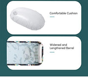 120 cm Foldable Adult Soaking Tub with Cover & Backrest