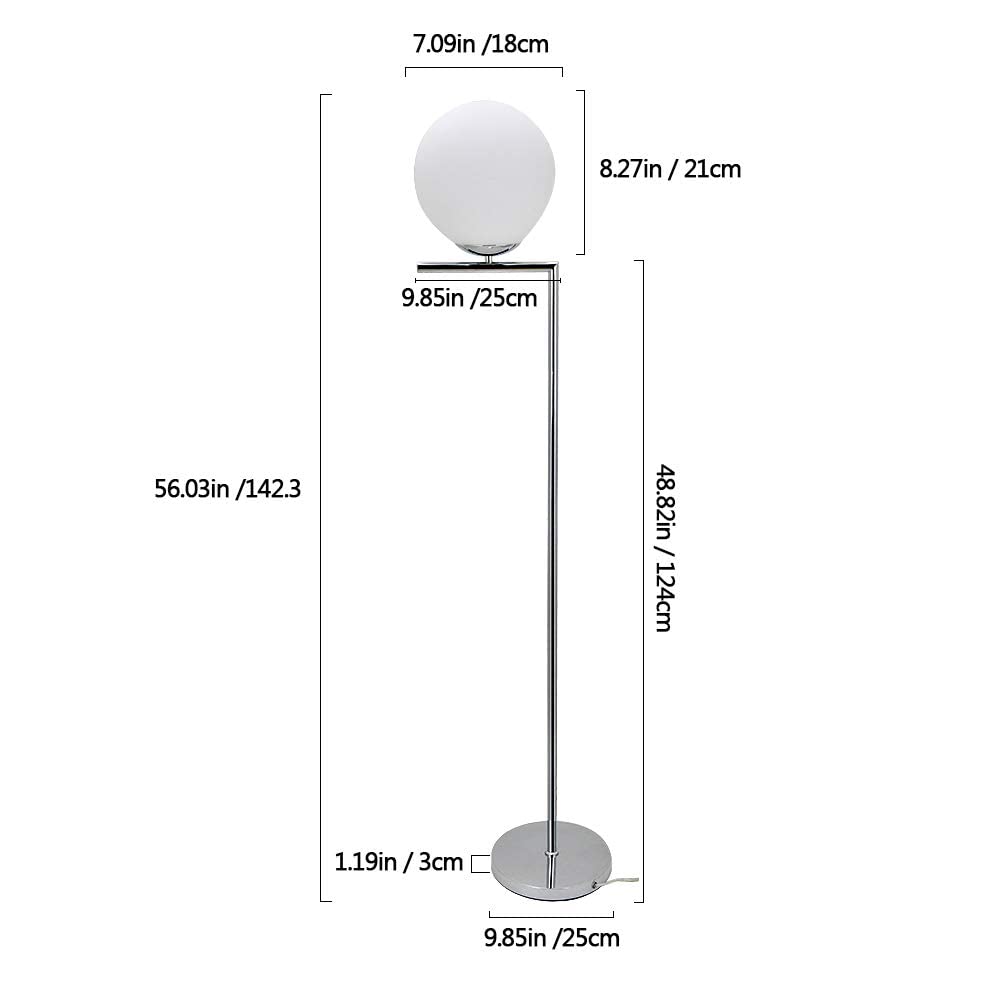 Modern Globe Floor Lamp