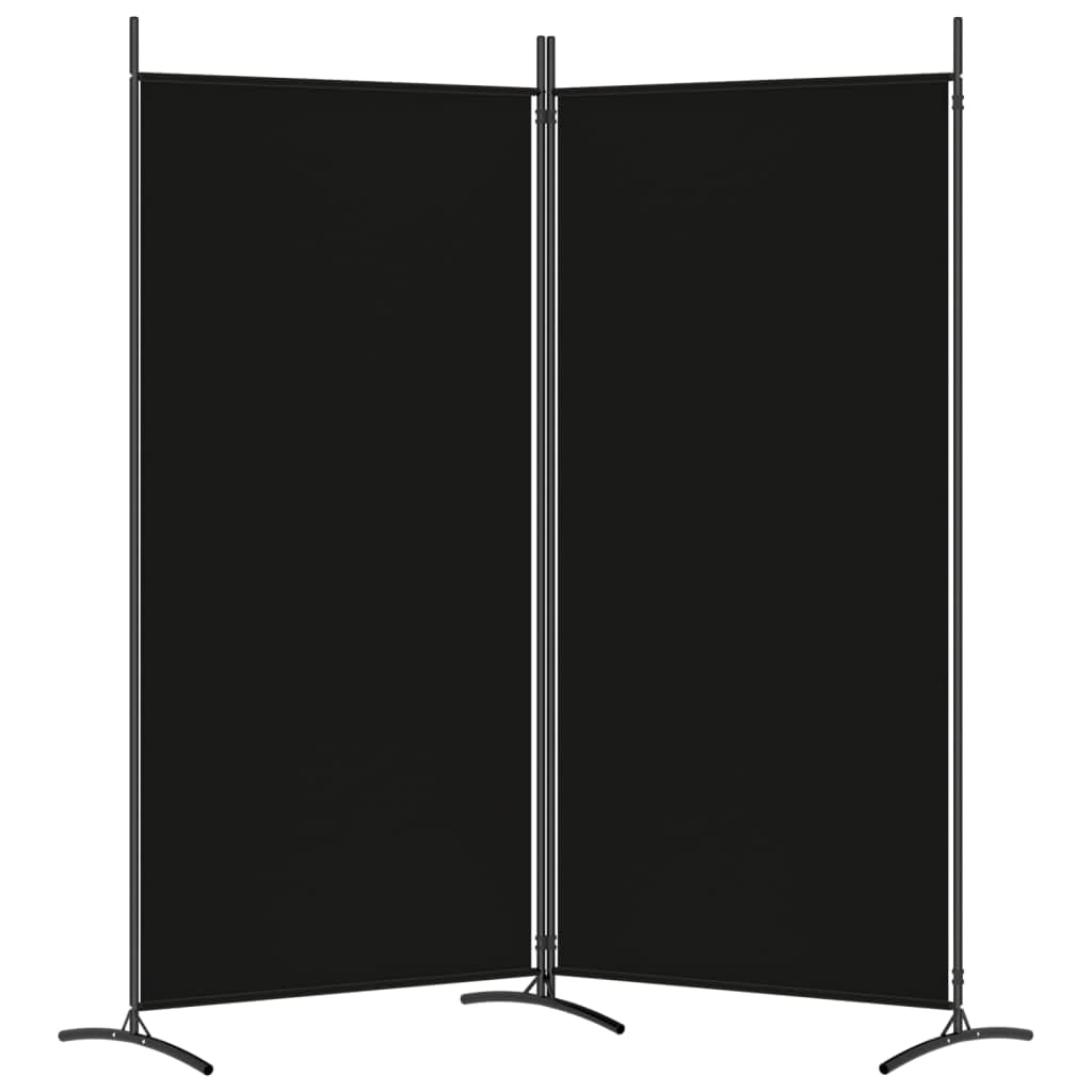 175 × 180 cm 2-Panel Folding Fabric Room Divider – 3 Colours