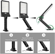48 LED Waterproof Solar Security Lights with 3 Modes and Colour Temperature Adjustment