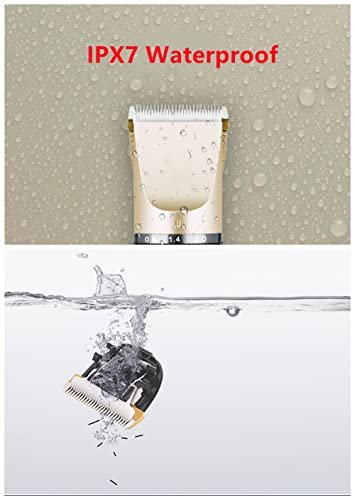 Professional Dog Grooming Clippers (12PCS) (Gold)
