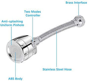 360 Degree Rotating Faucet Sprayer