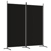 175 × 180 cm 2-Panel Folding Fabric Room Divider – 3 Colours