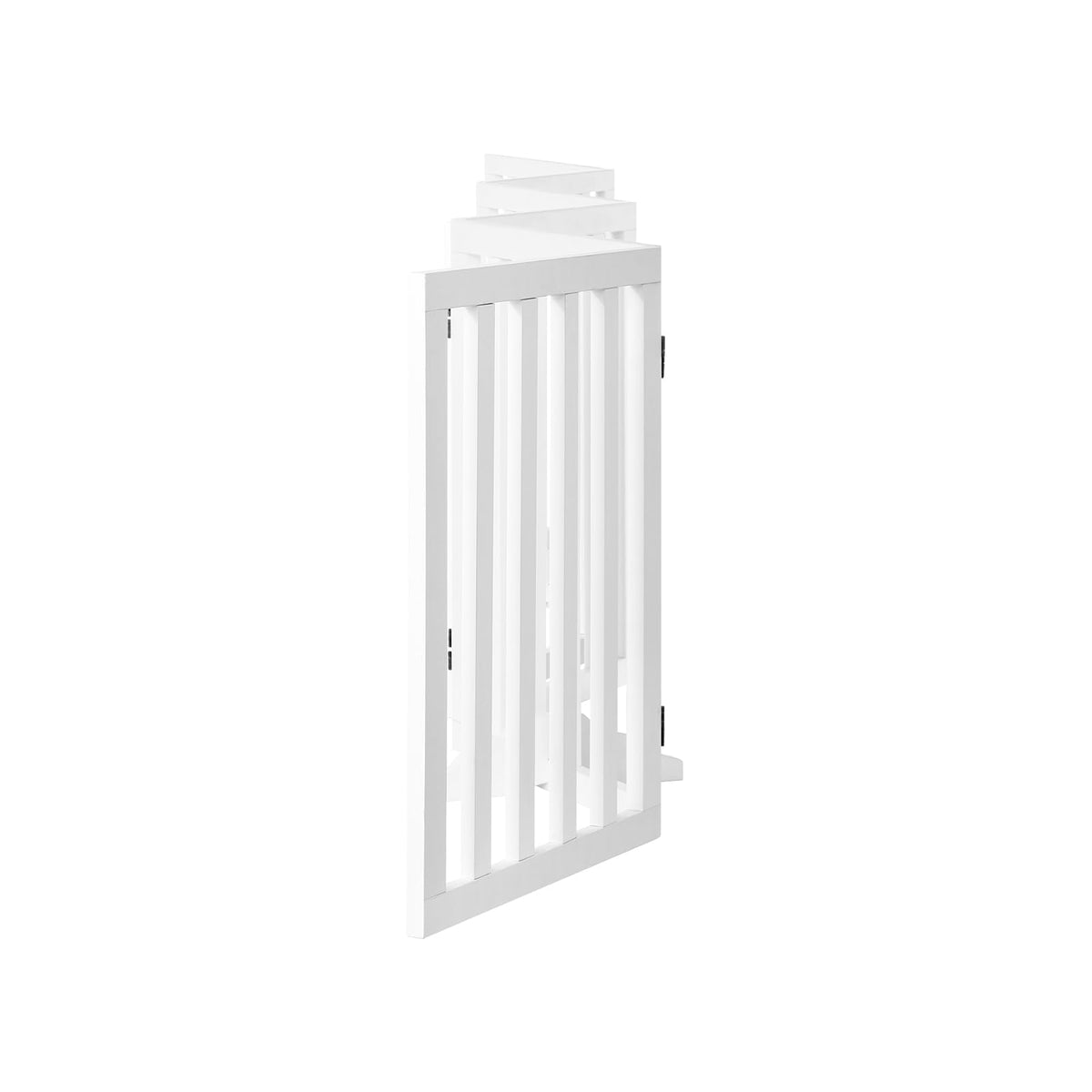 Freestanding Foldable MDF Pet Gate – 3 Sizes, White or Grey
