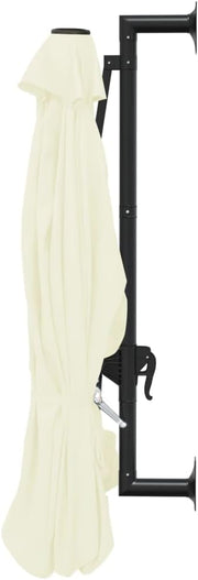 300 cm Wall-Mounted Parasol – Sand
