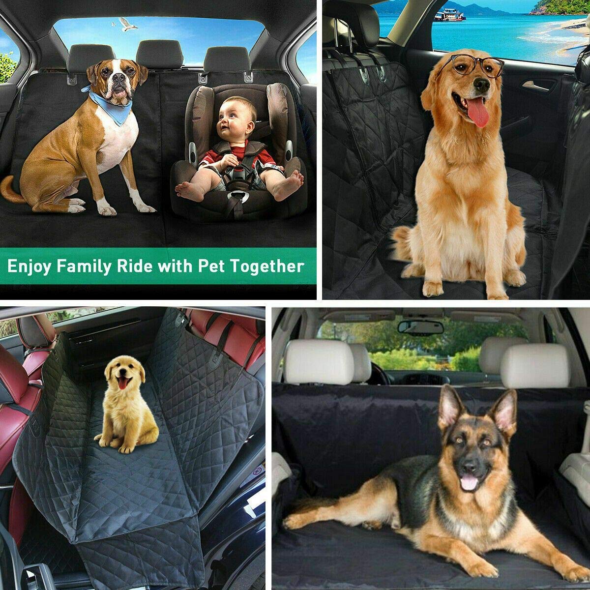 Dog Car Seat Covers-1xSeat Belt