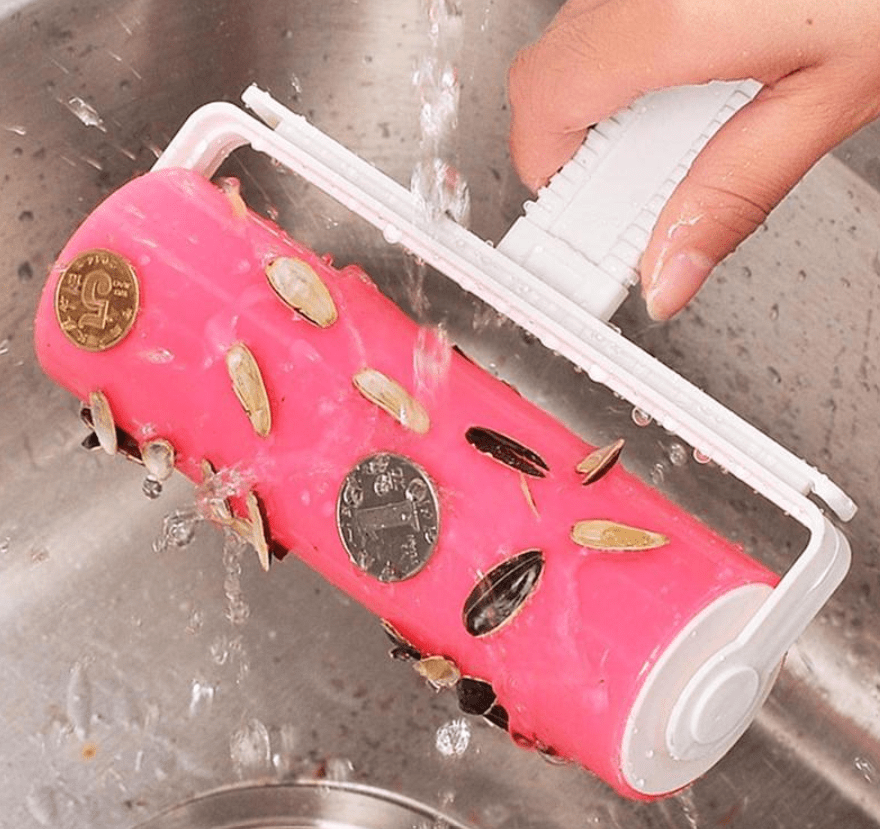 Washable Reusable Lint Roller – 4 Colours
