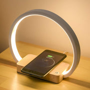Bedside Light with Wireless Charger