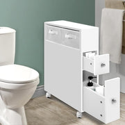 70 cm Slim Rolling Bathroom Storage Caddy