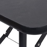Foldable Pet Grooming Table with Adjustable Arm & Storage Basket